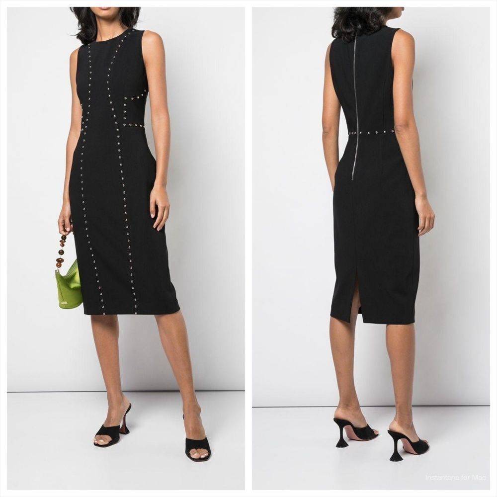 Michael Kors Collection Studded Sheath Dress